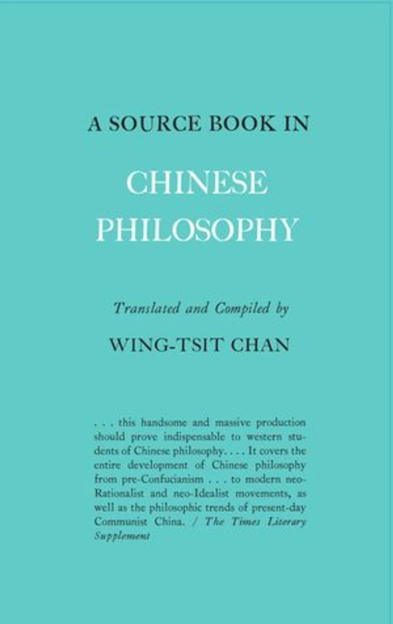 A Source Book Chinese Philosophy