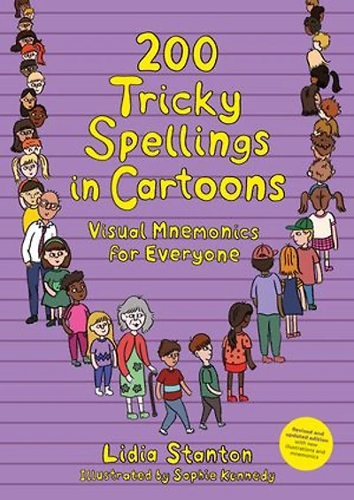 200 Tricky Spellings Cartoons: Visual Mnemonics for Everyone - US edition