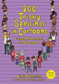 200 Tricky Spellings Cartoons: Visual Mnemonics for Everyone - US edition