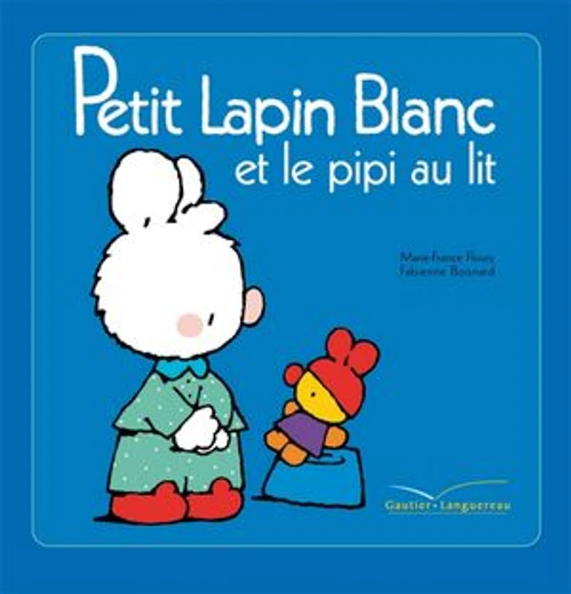 Petit lapin blanc et le pipi au lit
