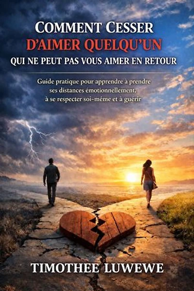 Comment cesser d'aimer quelqu'un qui ne peut pas vous aimer en retour: Guide pratique pour apprendre à prendre ses distances émotionnellement, à se respecter soi-même et à guérir