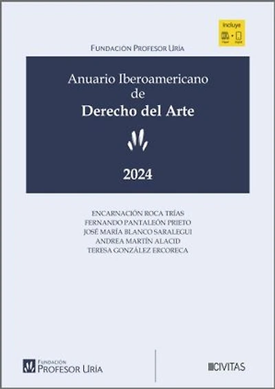 Anuario Iberoamericano de Derecho del Arte 2024