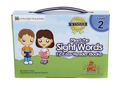 Meet the Sight Words Level 2 Easy Reader Books (set of 12 books)