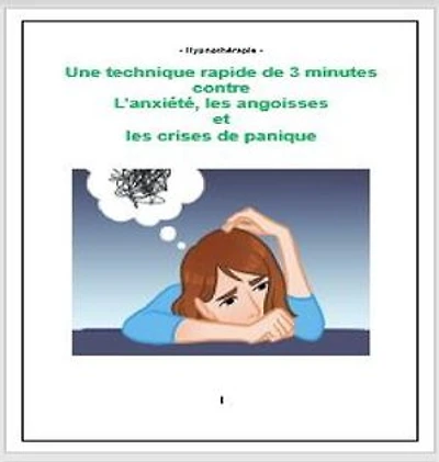 Technique rapide contre les angoisses