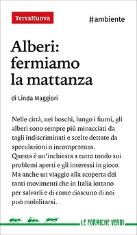 Alberi: fermiamo la mattanza