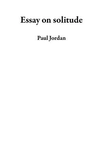 Essay on solitude