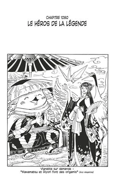 One Piece édition originale - Chapitre 1080: Le héros de la légende