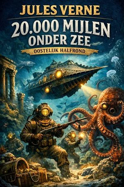 Jules Verne - 20.000 mijlen onder zee Oostelijk halfrond