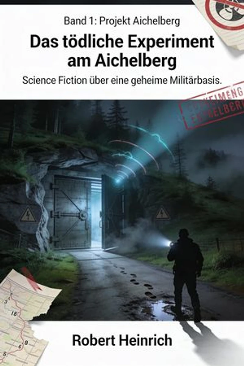 Das tödliche Experiment am Aichelberg: Science Fiction eBook über eine geheime Militärbasis.