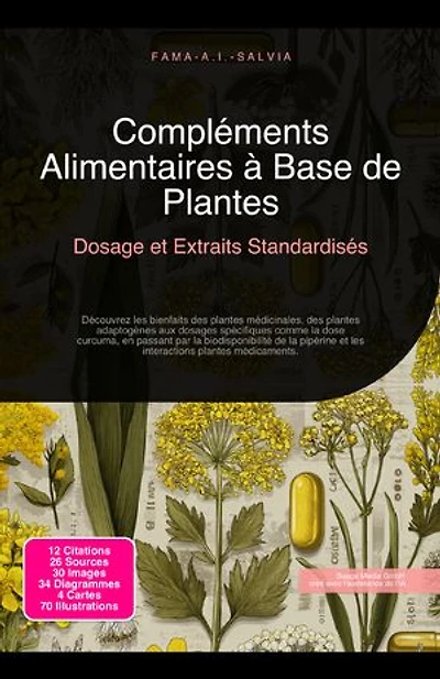 Compléments Alimentaires à Base de Plantes: Dosage et Extraits Standardisés