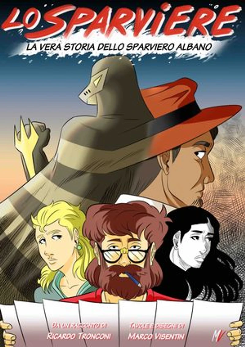 Lo Sparviere: fumetto a colori e racconto
