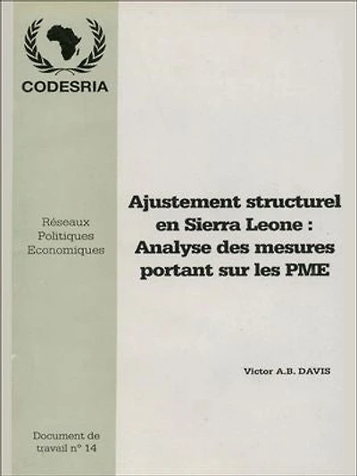 Ajustement structurel en Sierra Léone : Analyse des mesures portant sur les PME