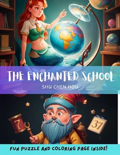 The Enchanted School: A Magical Bedtime Story Picture Book with Coloring Pages and Puzzles: Join Sarah and Friends in a Fantastical School Adventure Where Classrooms Lead to Extraordinary Realms!