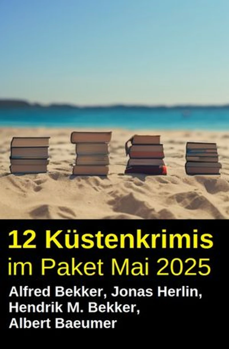 12 Küstenkrimis im Paket Mai 2025