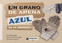 Un grano de arena azul en el desierto