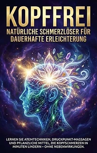 Kopffrei: Natürliche Schmerzlöser für Dauerhafte Erleichterung: Lernen Sie Atemtechniken, Druckpunkt-Massagen und pflanzliche Mittel, die Kopfschmerzen in Minuten lindern – ohne Nebenwirkungen.