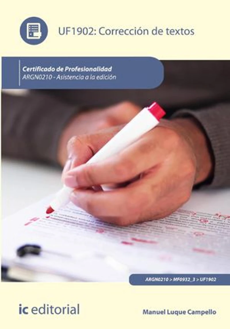 Corrección de textos. ARGN0210