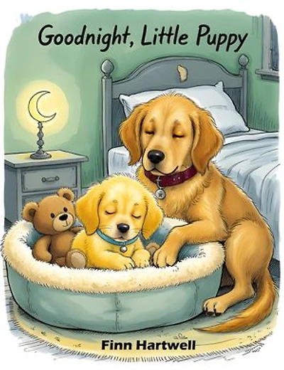 Goodnight, Little Puppy: A Sweet and Soothing Bedtime Book for Babies and Toddlers Ages 3-5