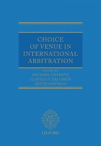 Choice of Venue International Arbitration