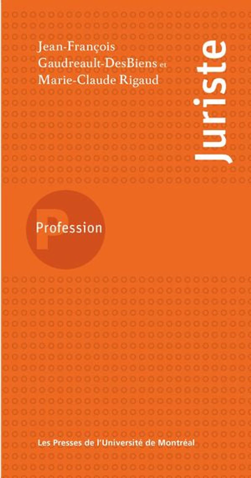 Profession, juriste