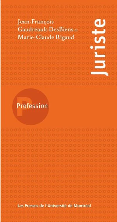 Profession, juriste