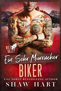 Ein sehr mürrischer Biker