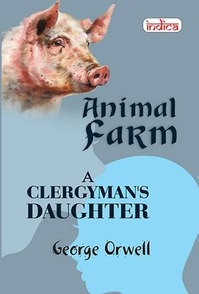 Animal Farm & A Clergyman's Daughter Combo set of 2 Books