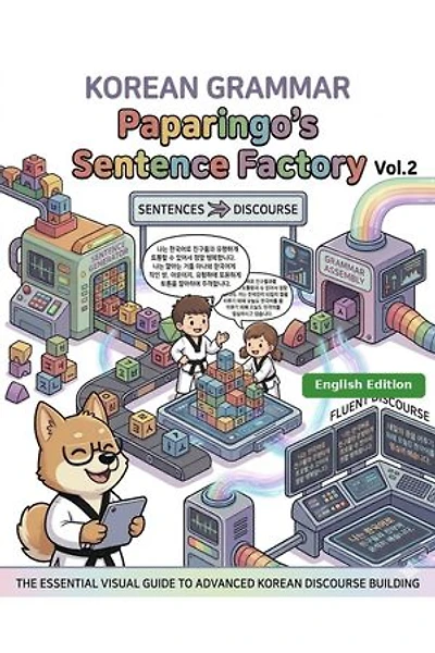 Korean Grammar: Paparingo's Sentence Factory Vol.2: Natural Korean Through Stories