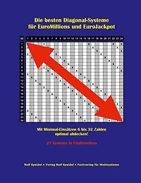 Die besten Diagonal-Systeme für EuroMillions und EuroJackpot: Mit Minimal-Einsätzen 6 bis 32 Zahlen optimal abdecken!