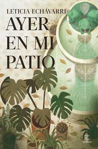 Ayer en mi patio