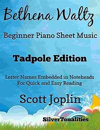 Bethena Waltz Beginner Piano Sheet Music Tadpole Edition