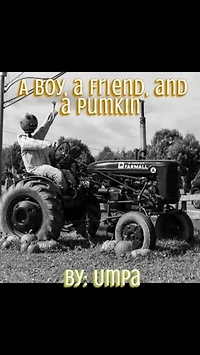 A Boy, A Friend and A Pumpkin