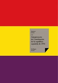 Anteproyecto de Constitución de la República española de 1931