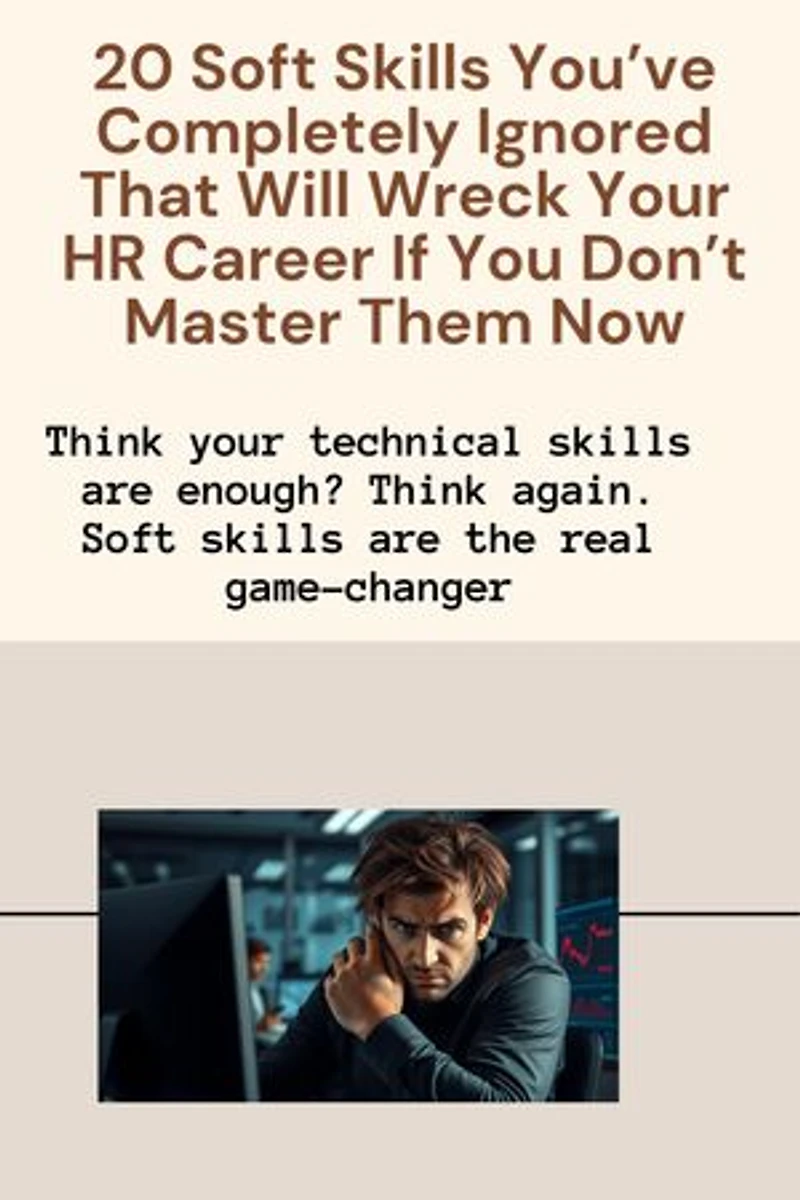 20 Soft Skills You’ve Completely Ignored That Will Wreck Your HR Career If You Don’t Master Them Now: Think your technical skills are enough? Think again. Soft skills are the real game-changer