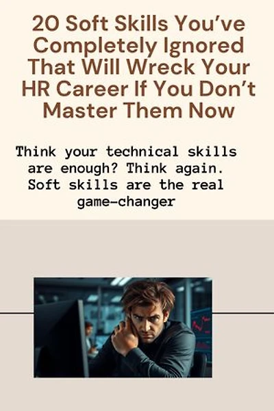 20 Soft Skills You’ve Completely Ignored That Will Wreck Your HR Career If You Don’t Master Them Now: Think your technical skills are enough? Think again. Soft skills are the real game-changer