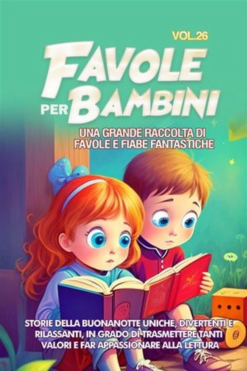 Favole per Bambini Una grande raccolta di favole e fiabe fantastiche. (Vol.26): Storie della buonanotte uniche, divertenti e rilassanti, in grado di trasmettere tanti valori e far appassionare alla lettura