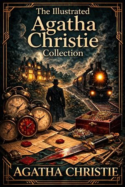 The Illustrated Agatha Christie Collection: A Classic Treasury of Mystery, Suspense, and Detective Fiction (Illustrated)