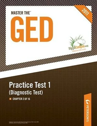 Master the GED: Practice Test 1: Diagnostic Test: Chapter 2 of 16