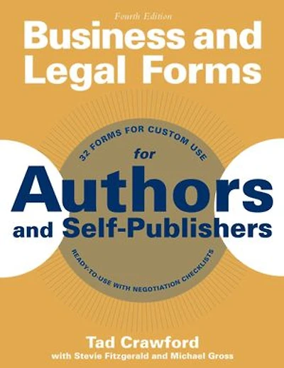 Business and Legal Forms for Authors Self-Publishers