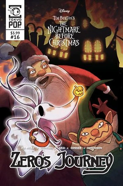 Disney Manga: Tim Burton's The Nightmare Before Christmas - Zero's Journey
