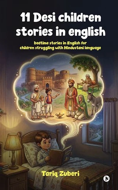 11 Desi Children Stories in English: Bedtime Stories in English for Children Struggling with Hindustani Language