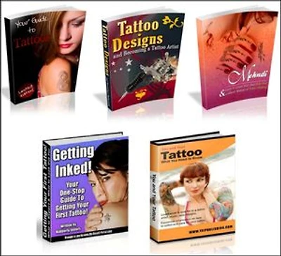 5 Ebooks: Alles Wissenswerte über Tattoos.: Diese Ebooks vermitteln Ihnen umfangreiches