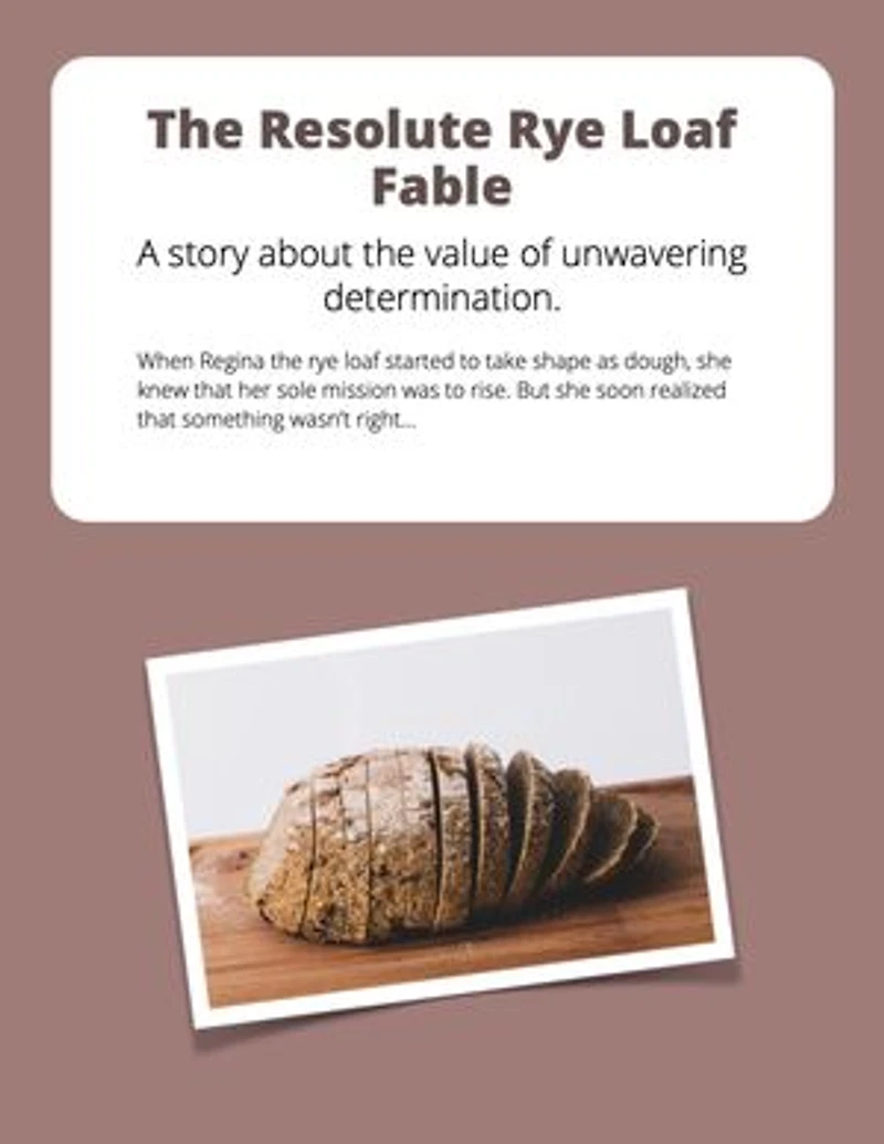 The Resolute rye loaf