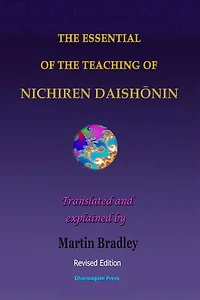 The Essential of the Teaching of Nichiren Daishōnin
