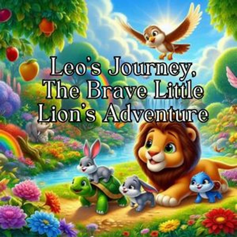 Leo's Journey, The Brave Little Lion's Adventure: A History of Friendship and Courage Across the Savannah