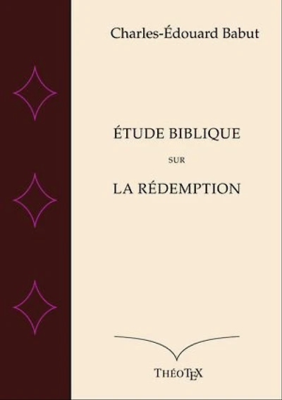 Étude biblique sur la Rédemption