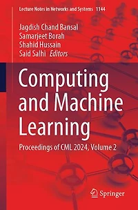 Computing and Machine Learning: Proceedings of CML 2024, Volume 2