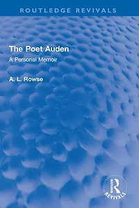 The Poet Auden: A Personal Memoir