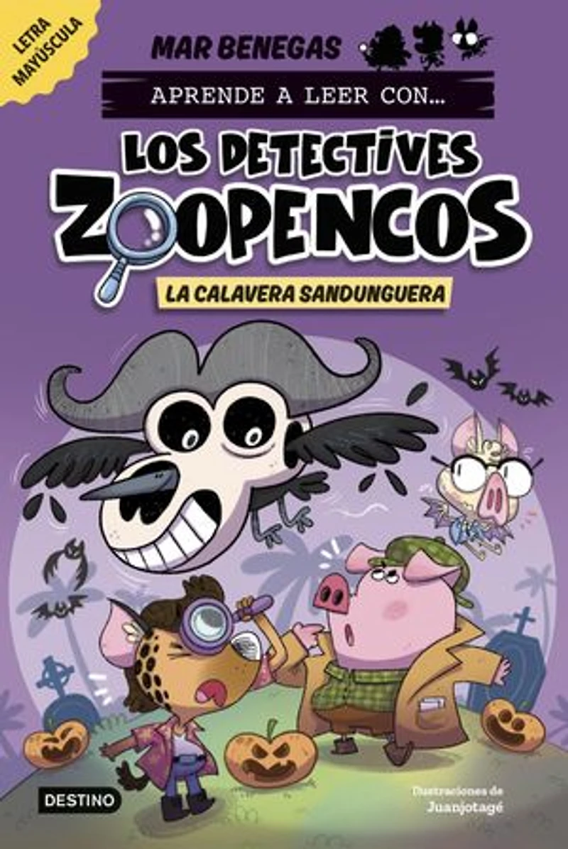 Aprender a leer con... Los Detectives Zoopencos 8. La Calavera Sandunguera: En letra MAYÚSCULA para aprender a leer (libros para niños a partir de 5 años). Elige tu propia historia