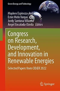 Congress on Research, Development, and Innovation Renewable Energies: Selected Papers from CIDiER 2022
